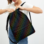 Reiki And The Seven Chakras Print Drawstring Backpack