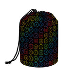 Reiki And The Seven Chakras Print Drawstring Makeup Bag