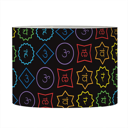 Reiki And The Seven Chakras Print Drum Lamp Shade