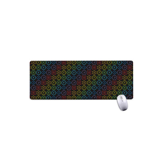 Reiki And The Seven Chakras Print Extended Mouse Pad
