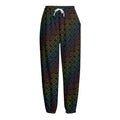 Reiki And The Seven Chakras Print Fleece Lined Knit Pants