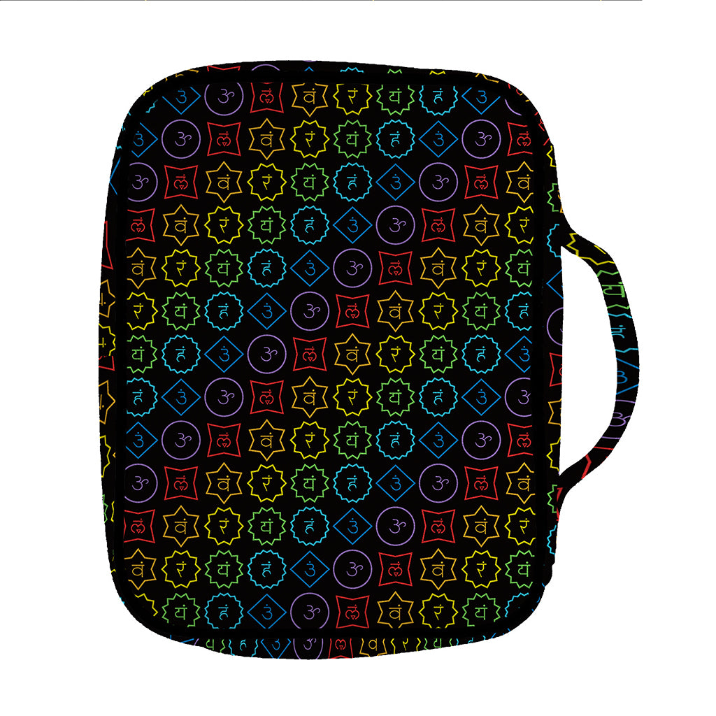 Reiki And The Seven Chakras Print Front Pocket Bible Bag