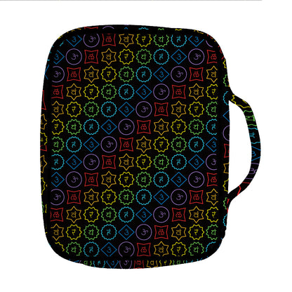 Reiki And The Seven Chakras Print Front Pocket Bible Bag