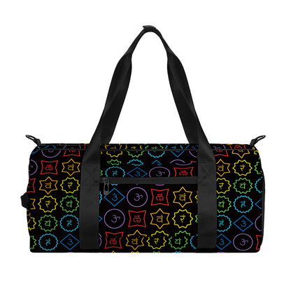 Reiki And The Seven Chakras Print Gym Bag
