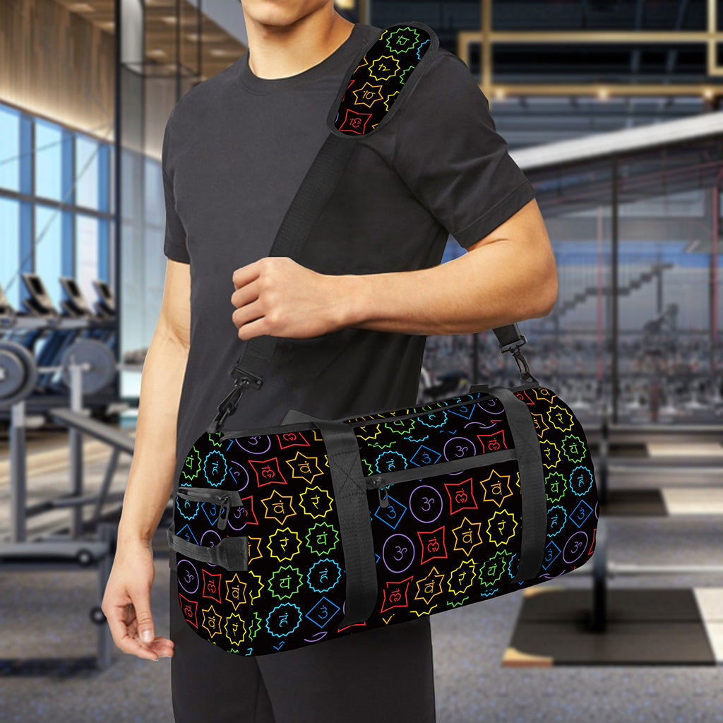 Reiki And The Seven Chakras Print Gym Bag