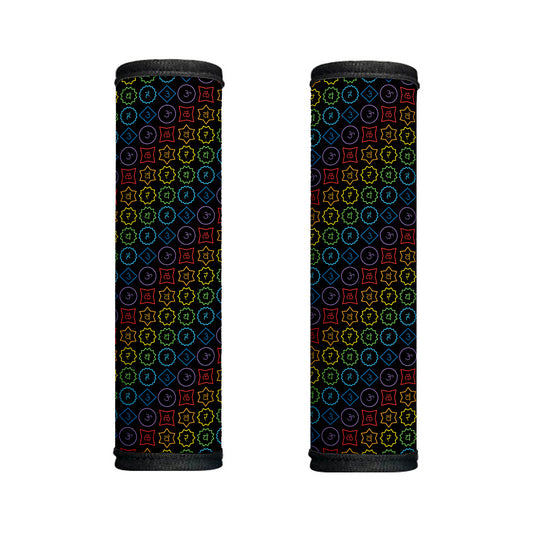 Reiki And The Seven Chakras Print Handle Covers
