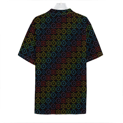 Reiki And The Seven Chakras Print Hawaiian Shirt