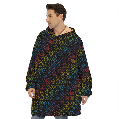 Reiki And The Seven Chakras Print Hoodie Blanket
