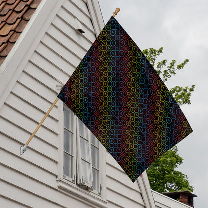 Reiki And The Seven Chakras Print House Flag