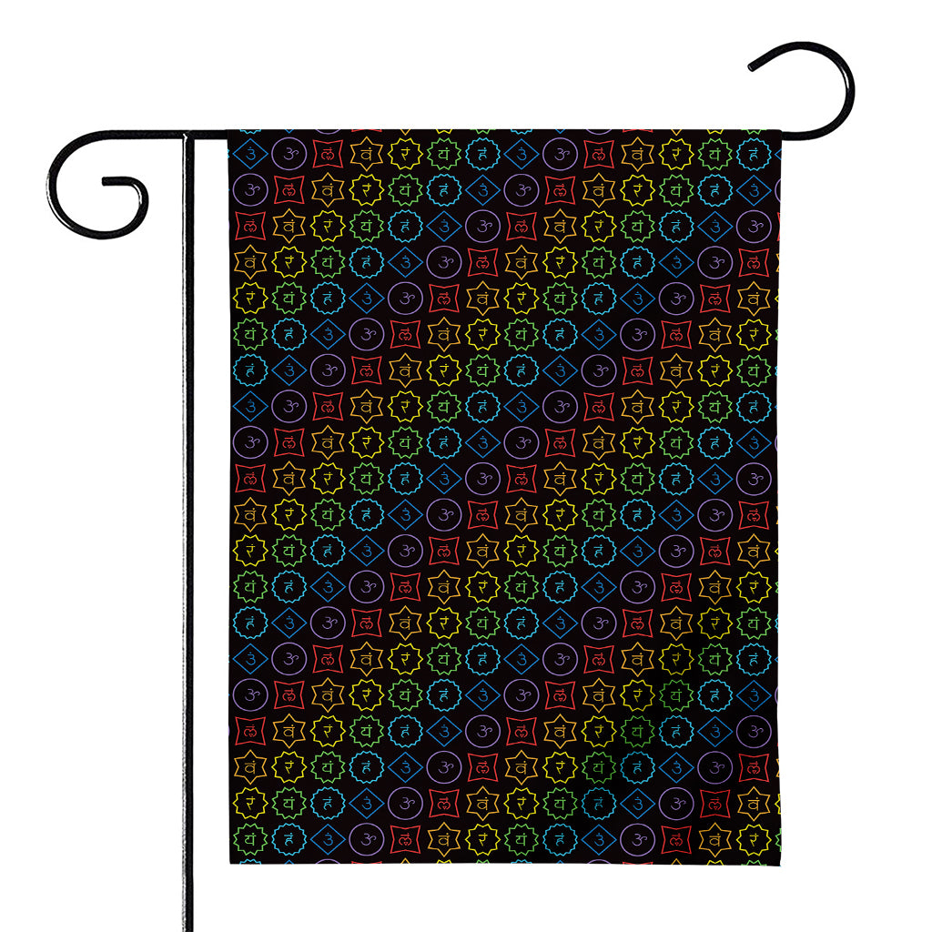 Reiki And The Seven Chakras Print House Flag