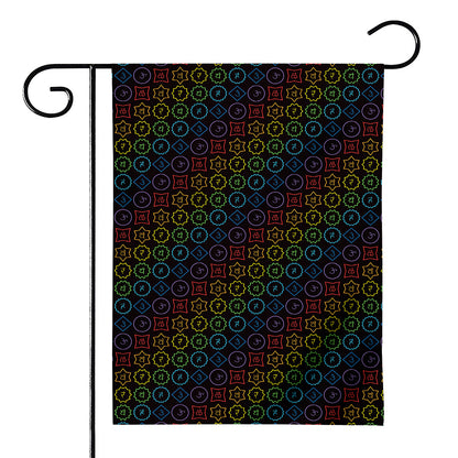 Reiki And The Seven Chakras Print House Flag