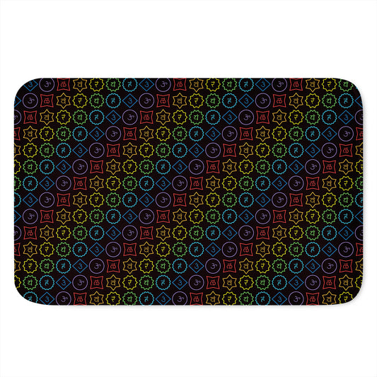 Reiki And The Seven Chakras Print Indoor Door Mat