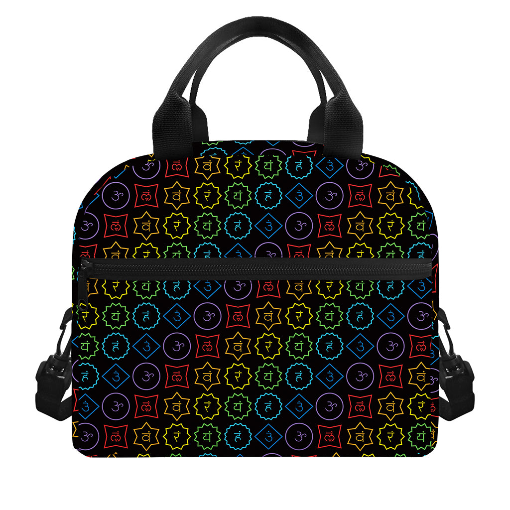 Reiki And The Seven Chakras Print Insulated Lunch Bag