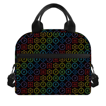 Reiki And The Seven Chakras Print Insulated Lunch Bag