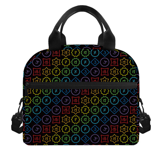 Reiki And The Seven Chakras Print Insulated Lunch Bag