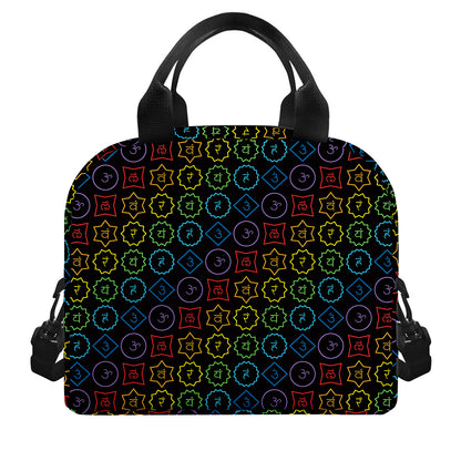 Reiki And The Seven Chakras Print Insulated Lunch Bag