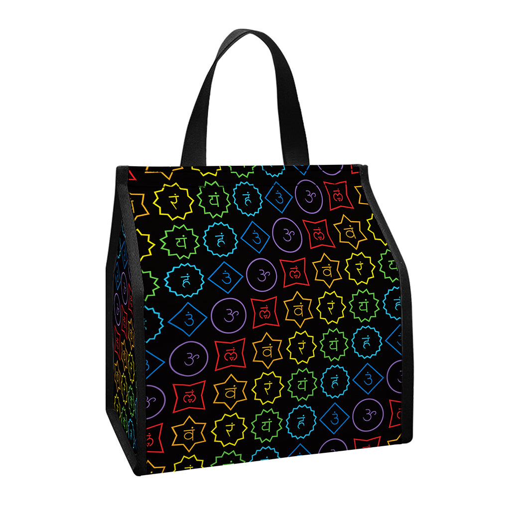 Reiki And The Seven Chakras Print Insulated Lunch Tote