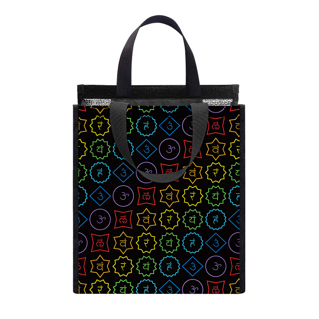 Reiki And The Seven Chakras Print Insulated Lunch Tote