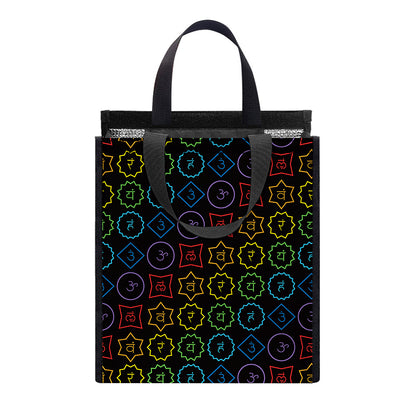 Reiki And The Seven Chakras Print Insulated Lunch Tote
