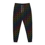 Reiki And The Seven Chakras Print Jogger Pants