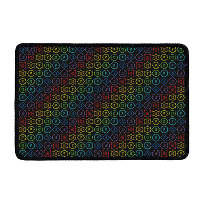 Reiki And The Seven Chakras Print Kitchen Mat