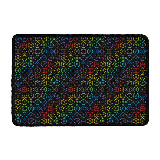 Reiki And The Seven Chakras Print Kitchen Mat