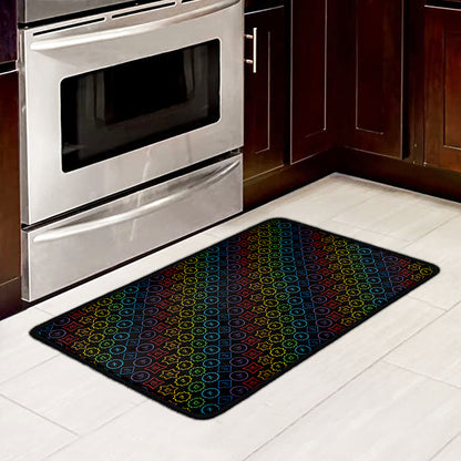 Reiki And The Seven Chakras Print Kitchen Mat
