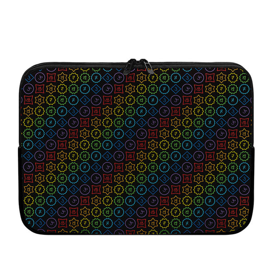 Reiki And The Seven Chakras Print Laptop Sleeve