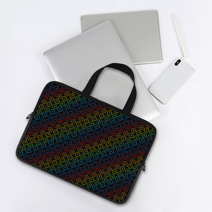 Reiki And The Seven Chakras Print Laptop Sleeve With Handle