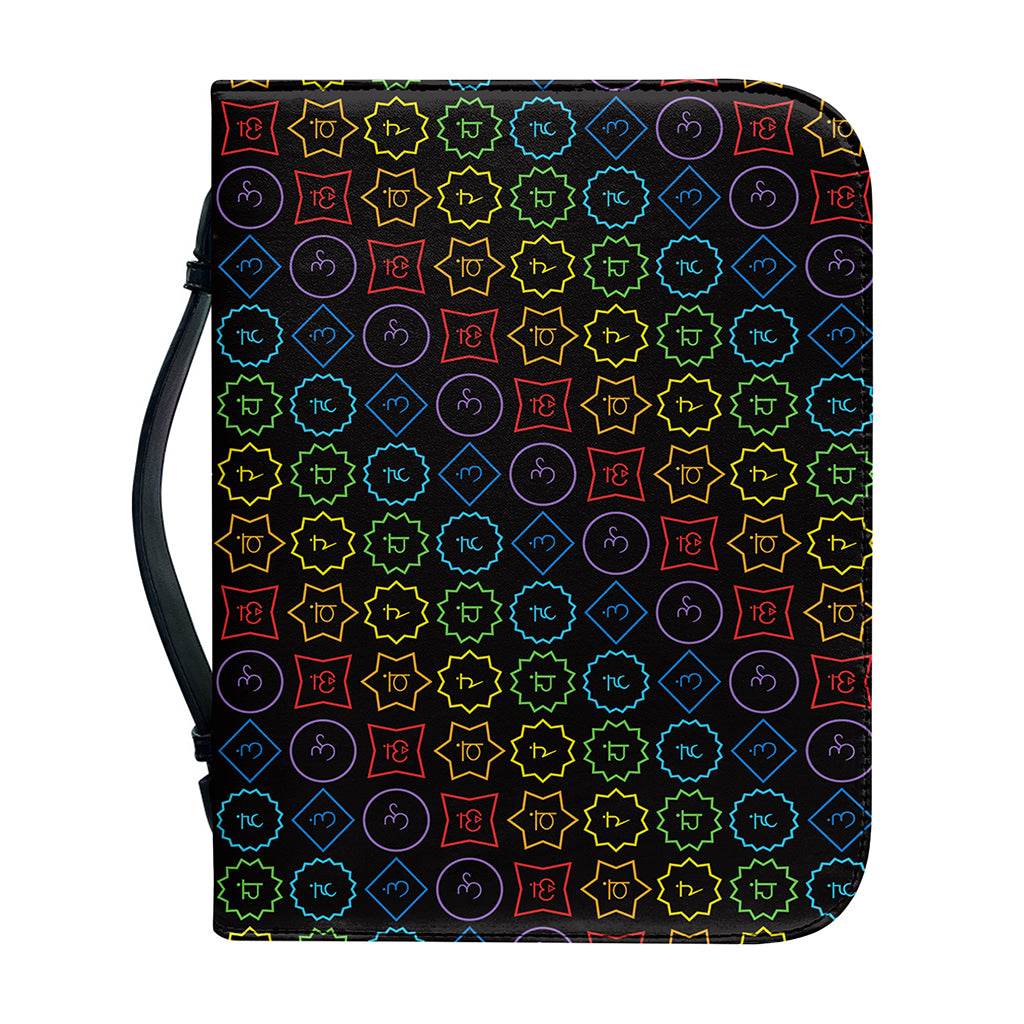Reiki And The Seven Chakras Print Leather Bible Cover