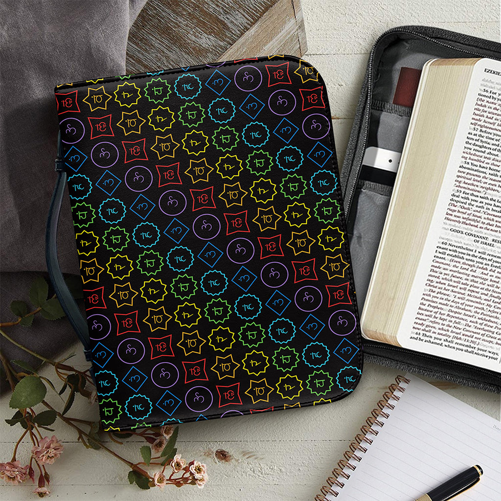 Reiki And The Seven Chakras Print Leather Bible Cover