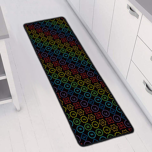 Reiki And The Seven Chakras Print Long Kitchen Mat