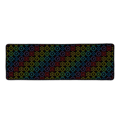 Reiki And The Seven Chakras Print Long Kitchen Mat