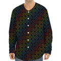 Reiki And The Seven Chakras Print Long Sleeve Baseball Jersey