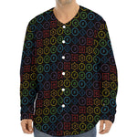 Reiki And The Seven Chakras Print Long Sleeve Baseball Jersey