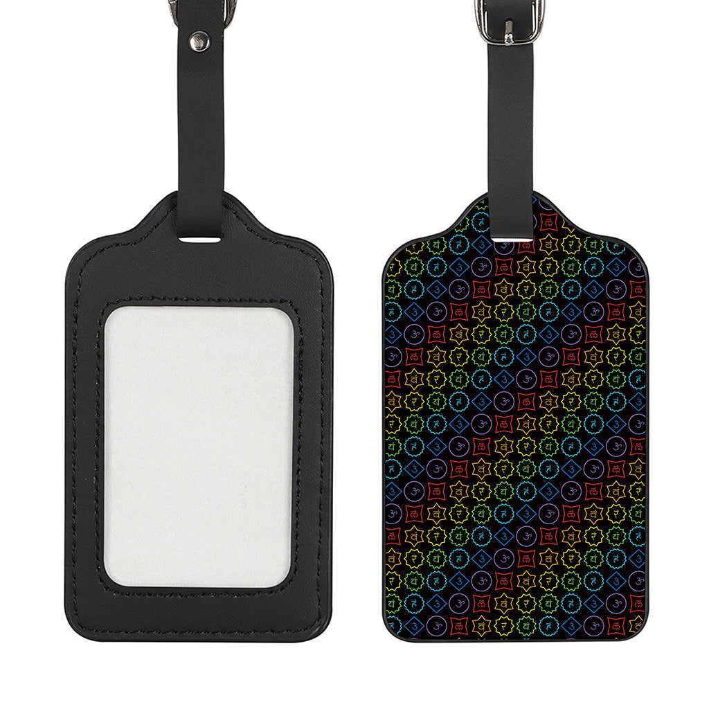Reiki And The Seven Chakras Print Luggage Tag