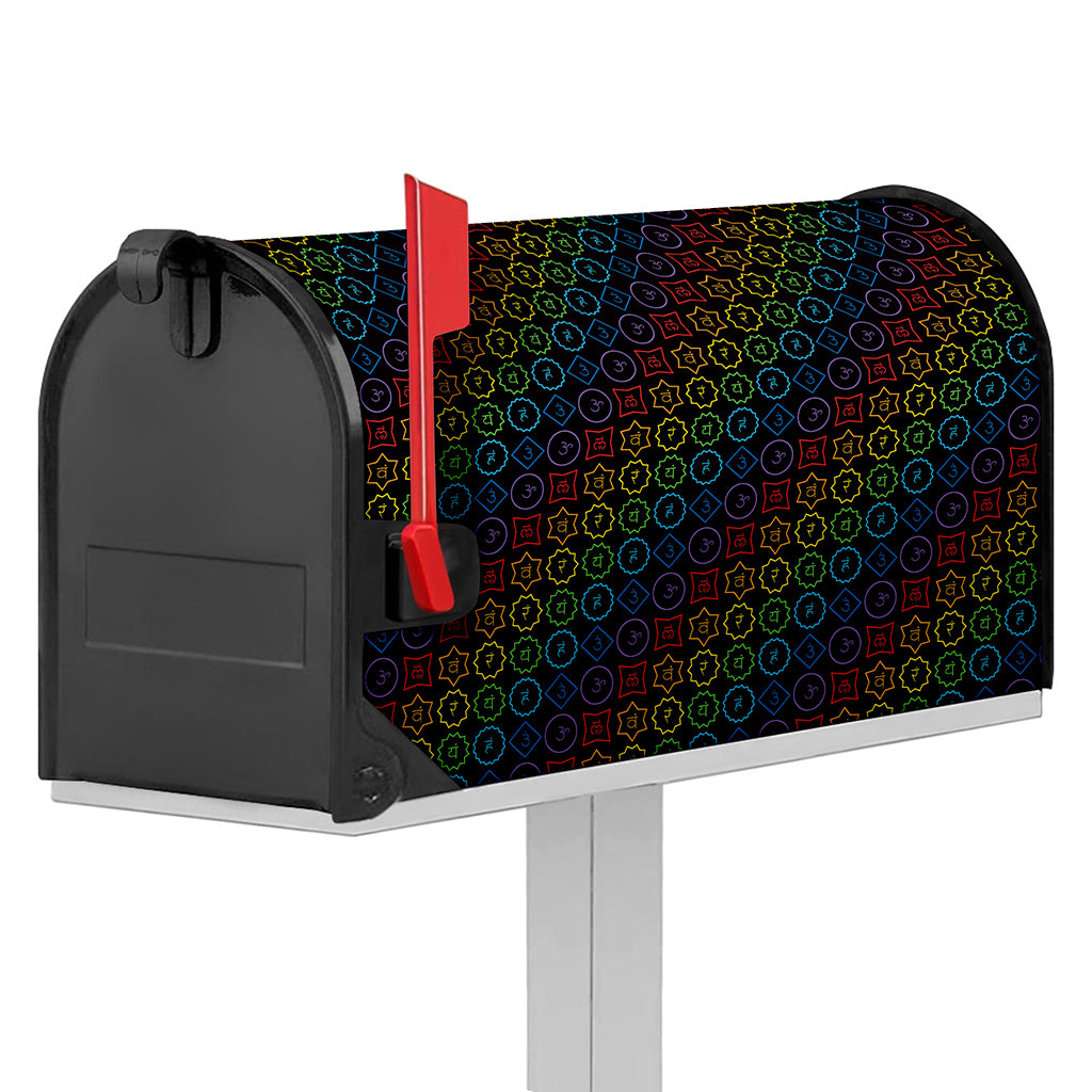 Reiki And The Seven Chakras Print Mailbox Cover