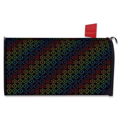 Reiki And The Seven Chakras Print Mailbox Cover