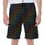 Reiki And The Seven Chakras Print Men's Beach Shorts