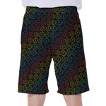 Reiki And The Seven Chakras Print Men's Beach Shorts