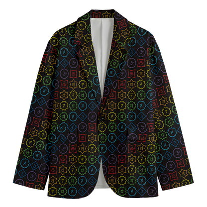 Reiki And The Seven Chakras Print Men's Blazer