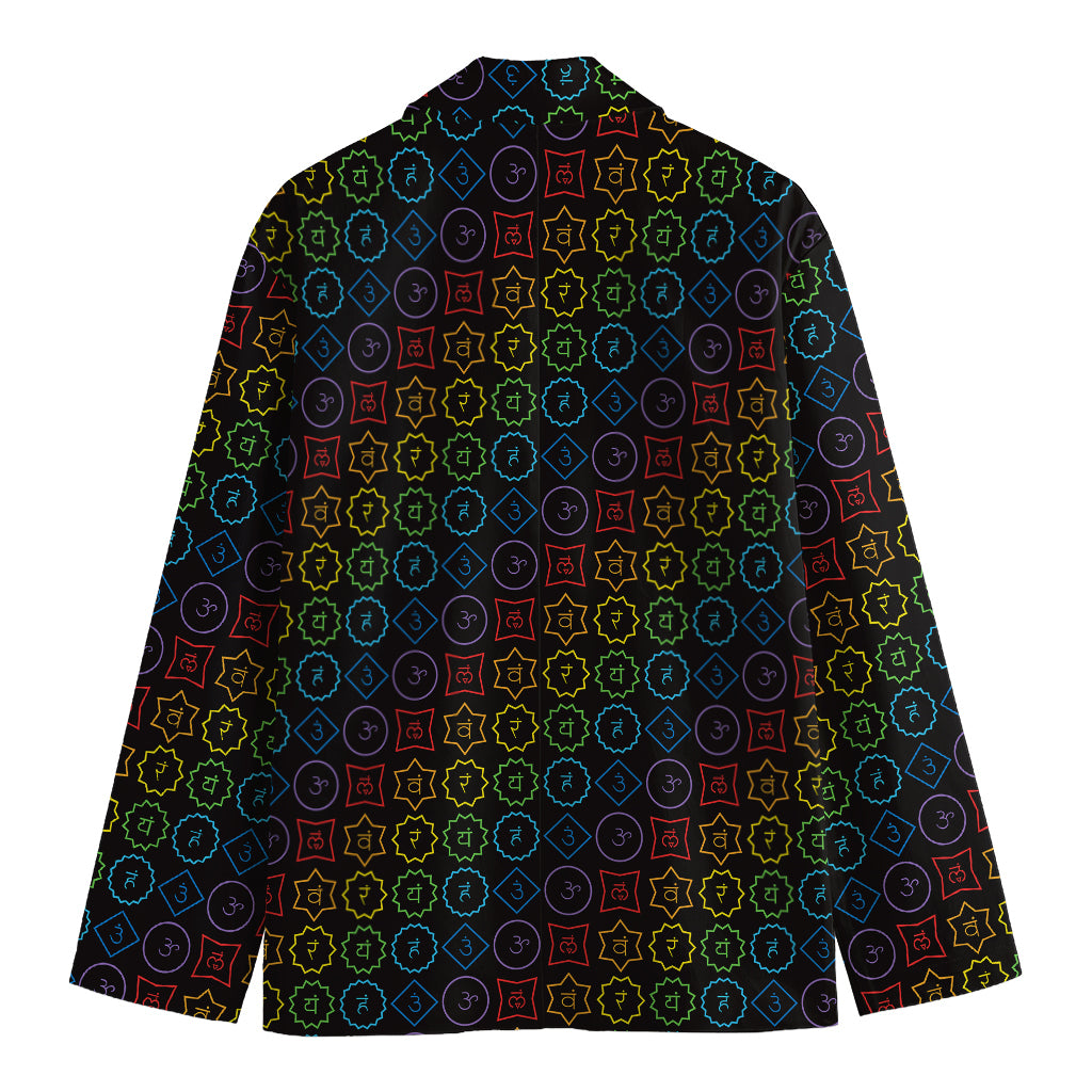 Reiki And The Seven Chakras Print Men's Blazer