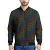 Reiki And The Seven Chakras Print Men's Bomber Jacket