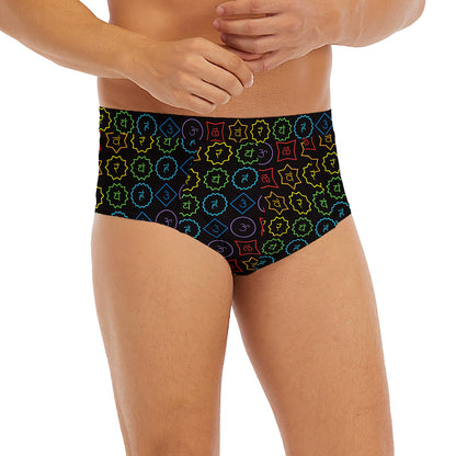 Reiki And The Seven Chakras Print Men's Briefs