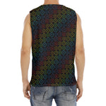 Reiki And The Seven Chakras Print Men's Fitness Tank Top