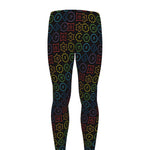 Reiki And The Seven Chakras Print Men's leggings