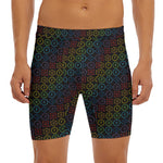 Reiki And The Seven Chakras Print Men's Long Boxer Briefs