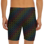 Reiki And The Seven Chakras Print Men's Long Boxer Briefs