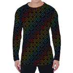 Reiki And The Seven Chakras Print Men's Long Sleeve T-Shirt