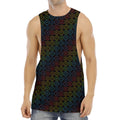 Reiki And The Seven Chakras Print Men's Muscle Tank Top